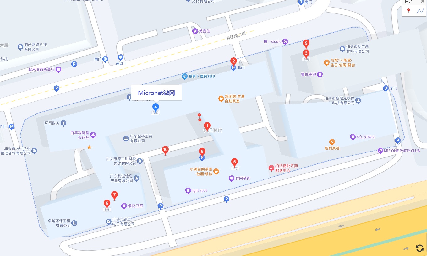 汕头公司位置地图